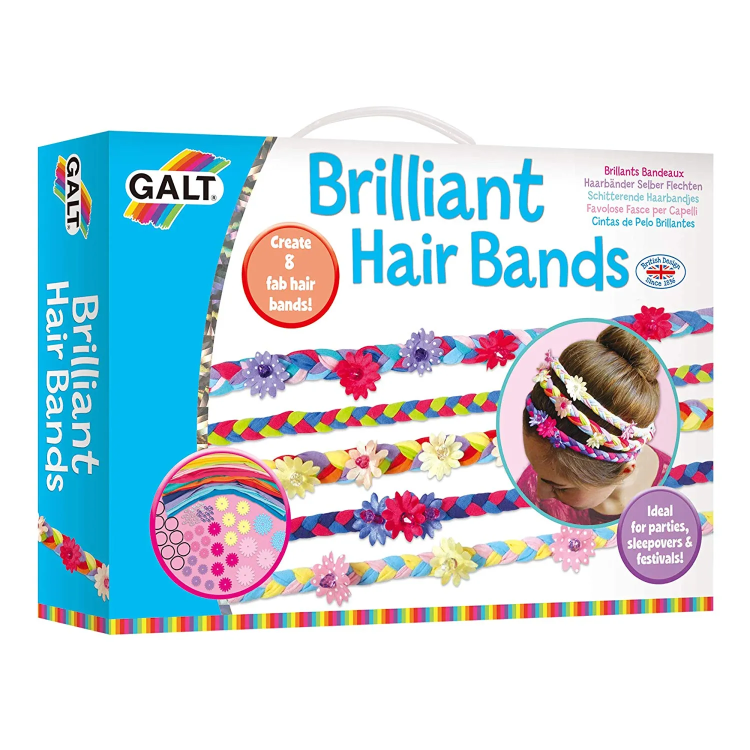 Galt Creative Case-Brilliant Hair Bands