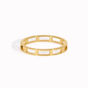 Geometric Ring - Annette