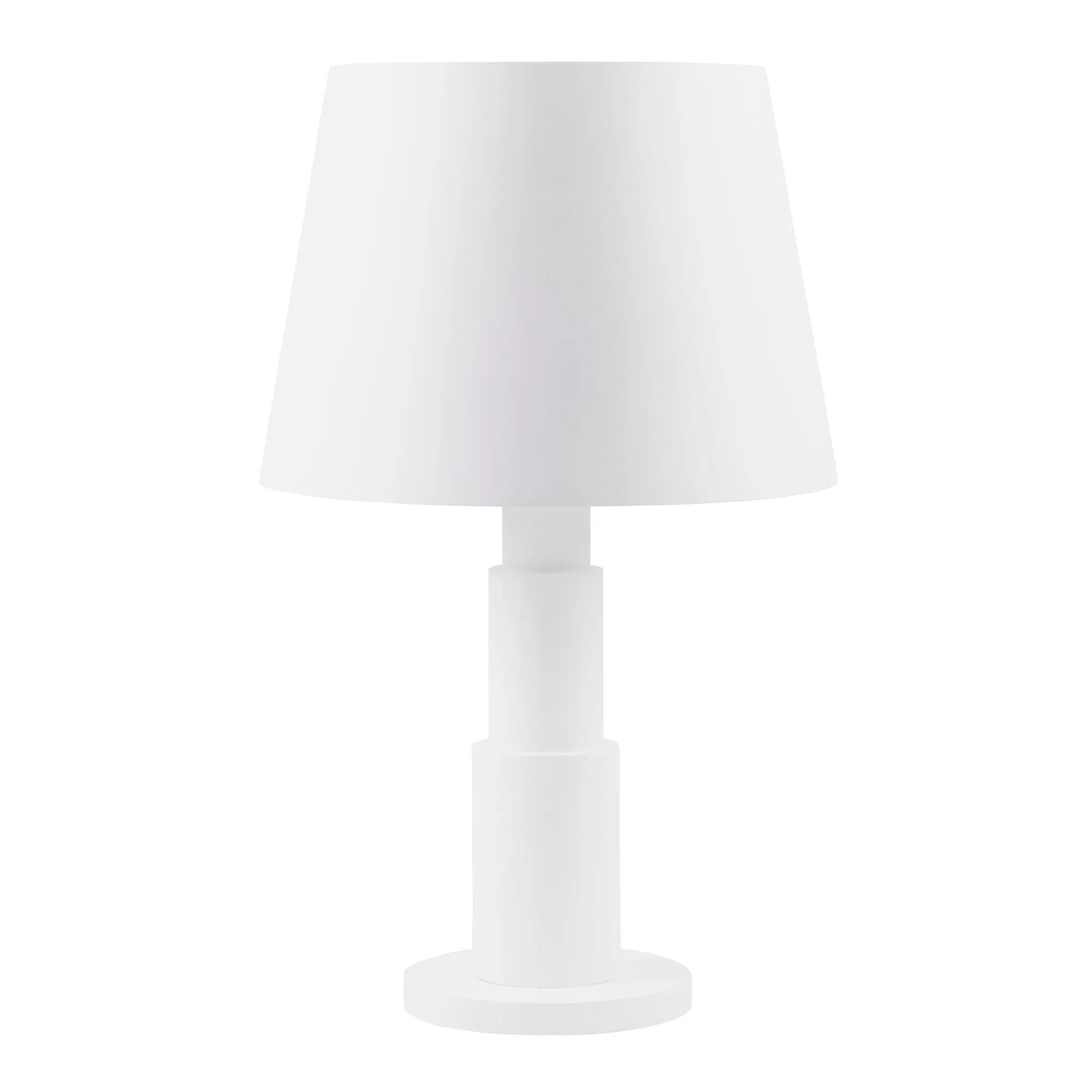 Giustino 504T03MW 3-Light Table Lamp - Matte White