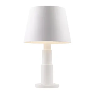 Giustino 504T03MW 3-Light Table Lamp - Matte White