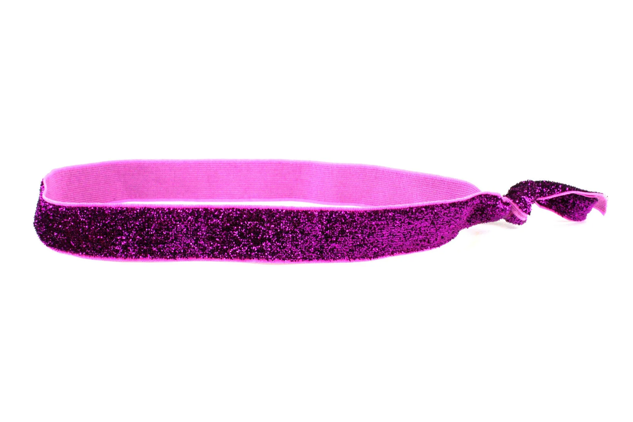 Glitter Violet Elastic Headband (SKU 5039 HB)