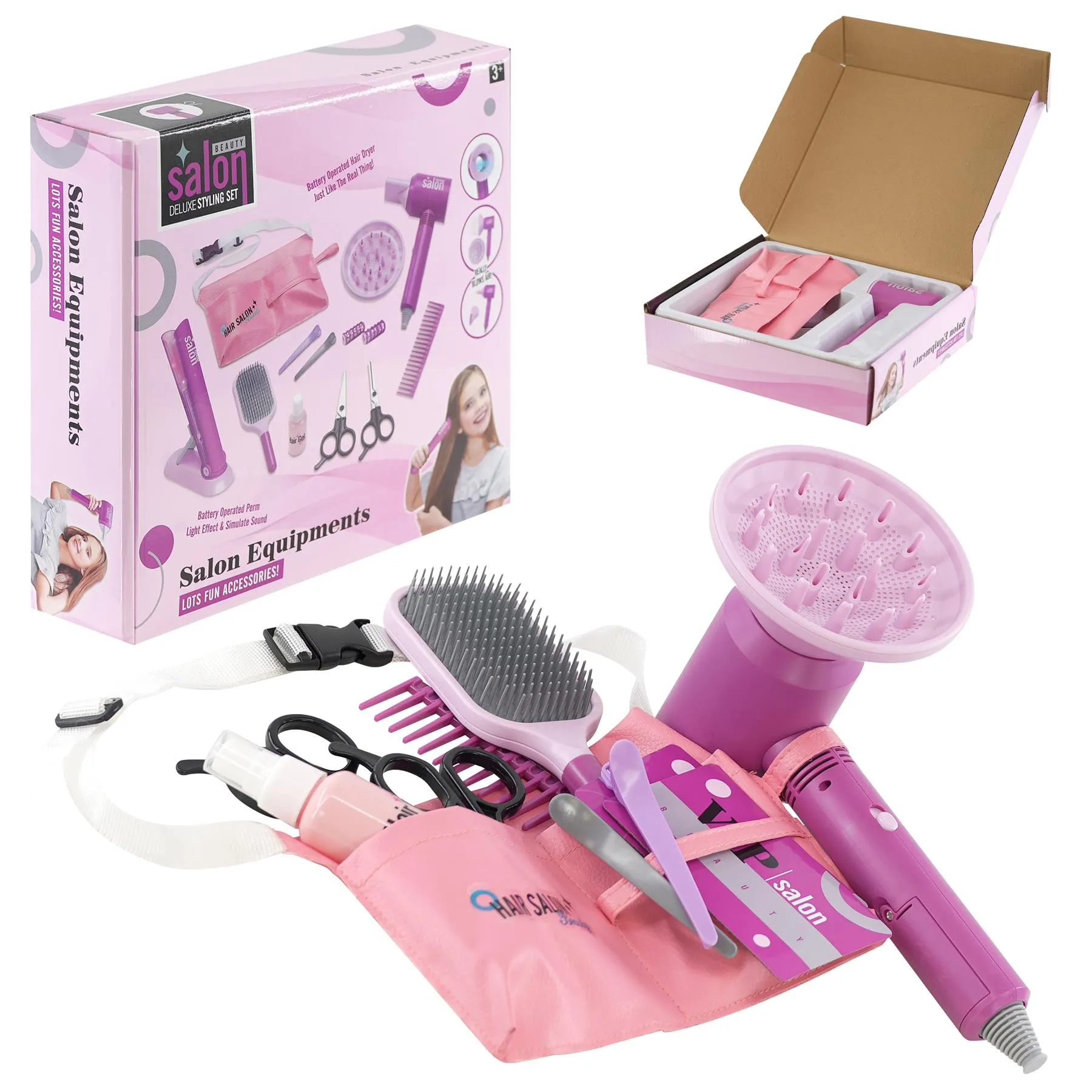 Hairdressing Set with Accessories