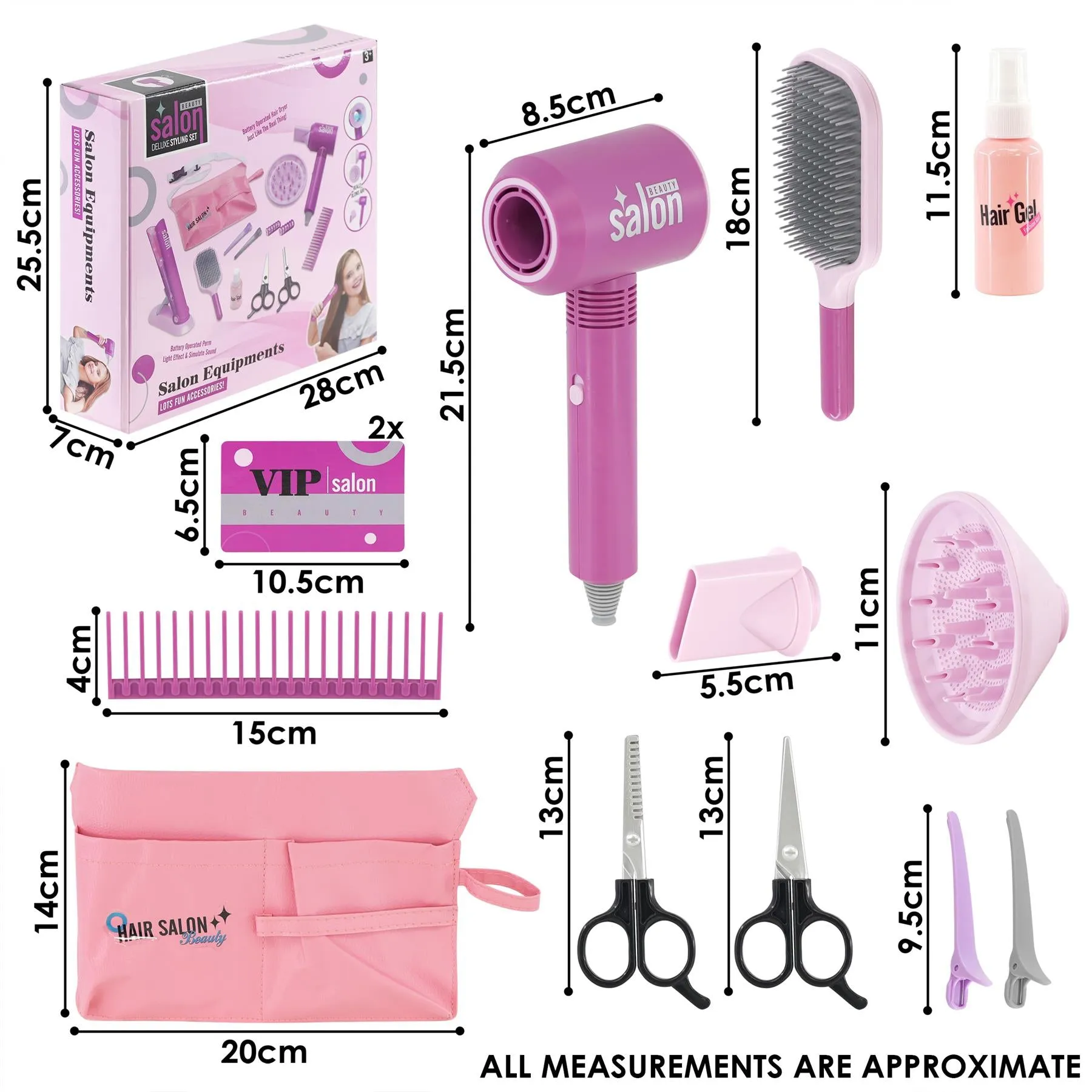 Hairdressing Set with Accessories