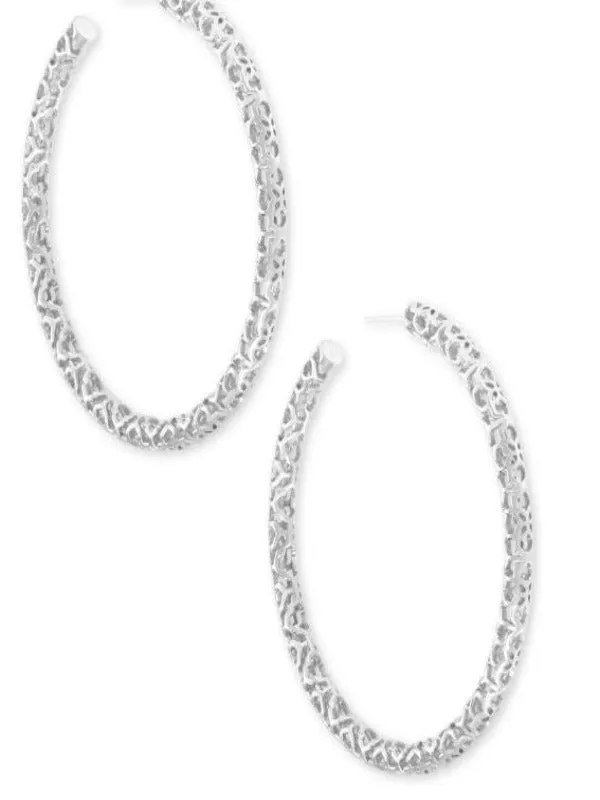 Kendra Scott Maggie 2.5" Hoop Earring