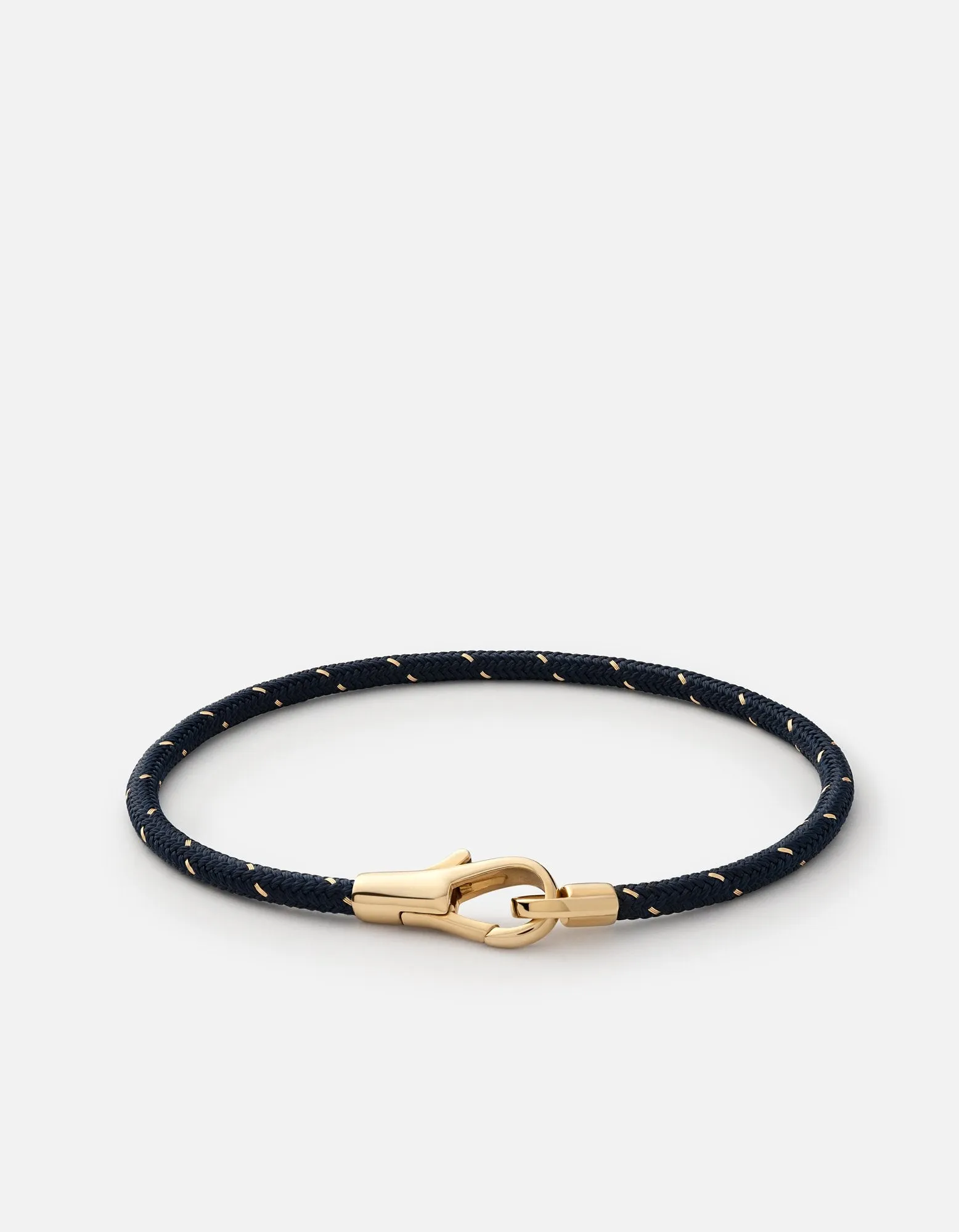 Knox Rope Bracelet, Gold Vermeil