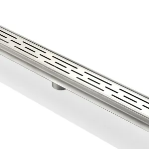 LINEAR GRATE- 48″ Stainless Steel Linear Shower Drain