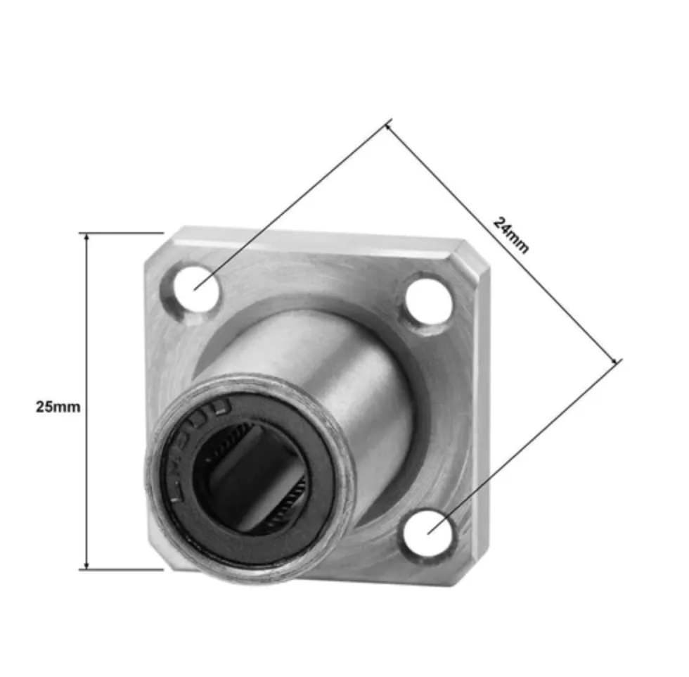 LMK8UU Rectangular Flange Linear Bearings