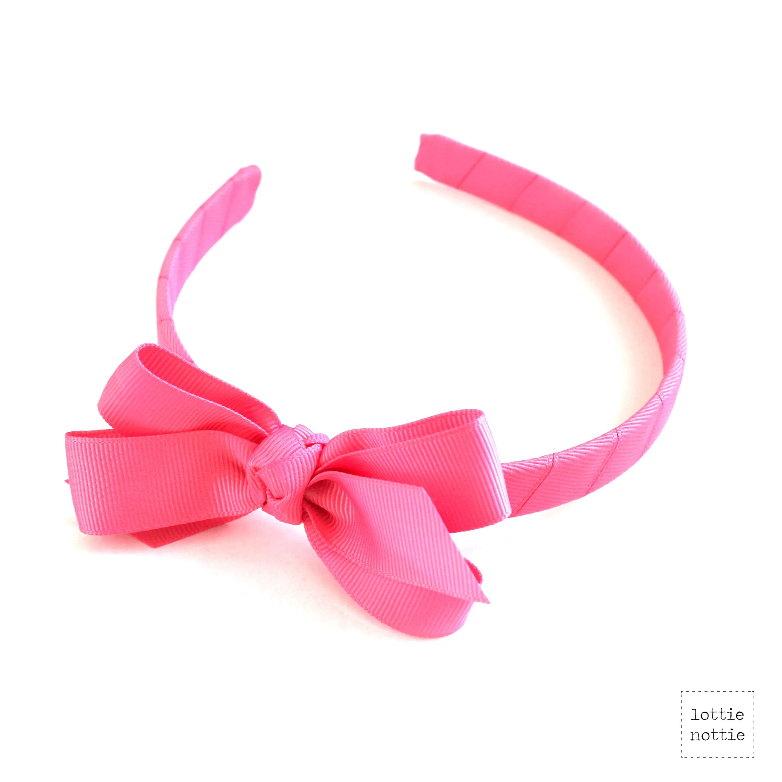 Lottie Nottie Alice Bands-Plain, various colours