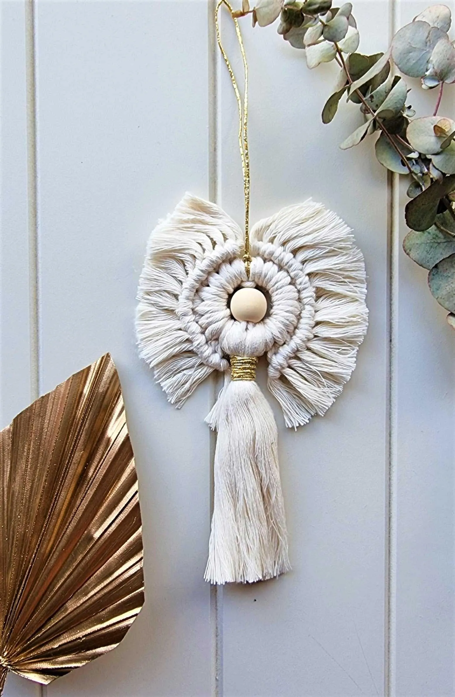 Macrame Christmas Angel | Macrame Ornaments