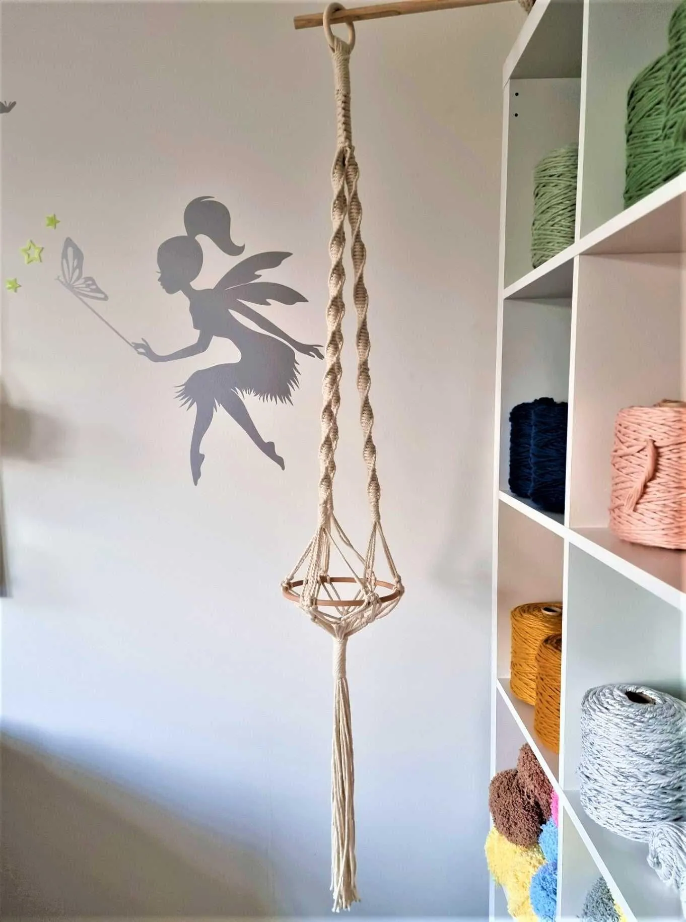 Macrame Oil Hanger Diffuser  | unique home decor | 145cm