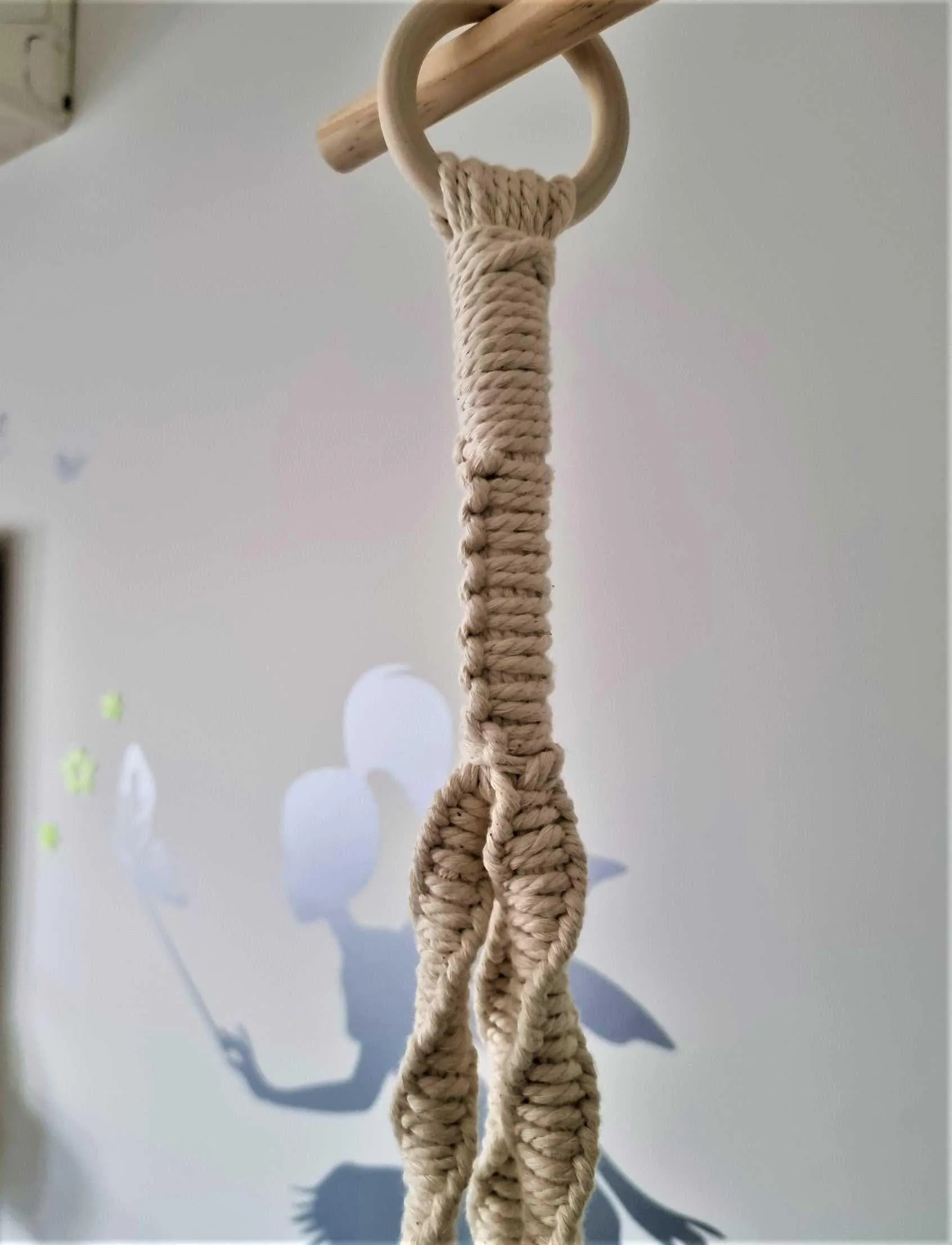 Macrame Oil Hanger Diffuser  | unique home decor | 145cm