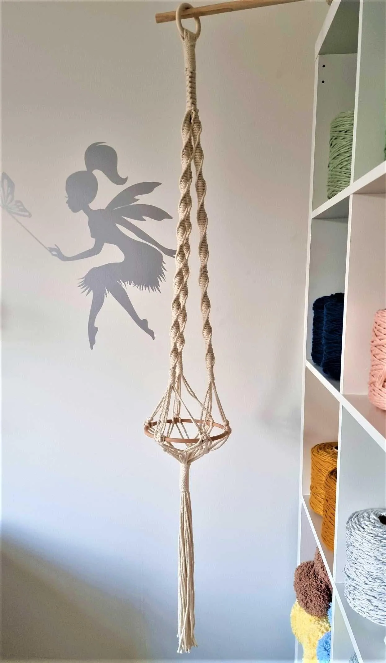 Macrame Oil Hanger Diffuser  | unique home decor | 145cm