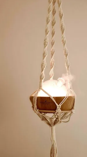 Macrame Oil Hanger Diffuser  | unique home decor | 145cm