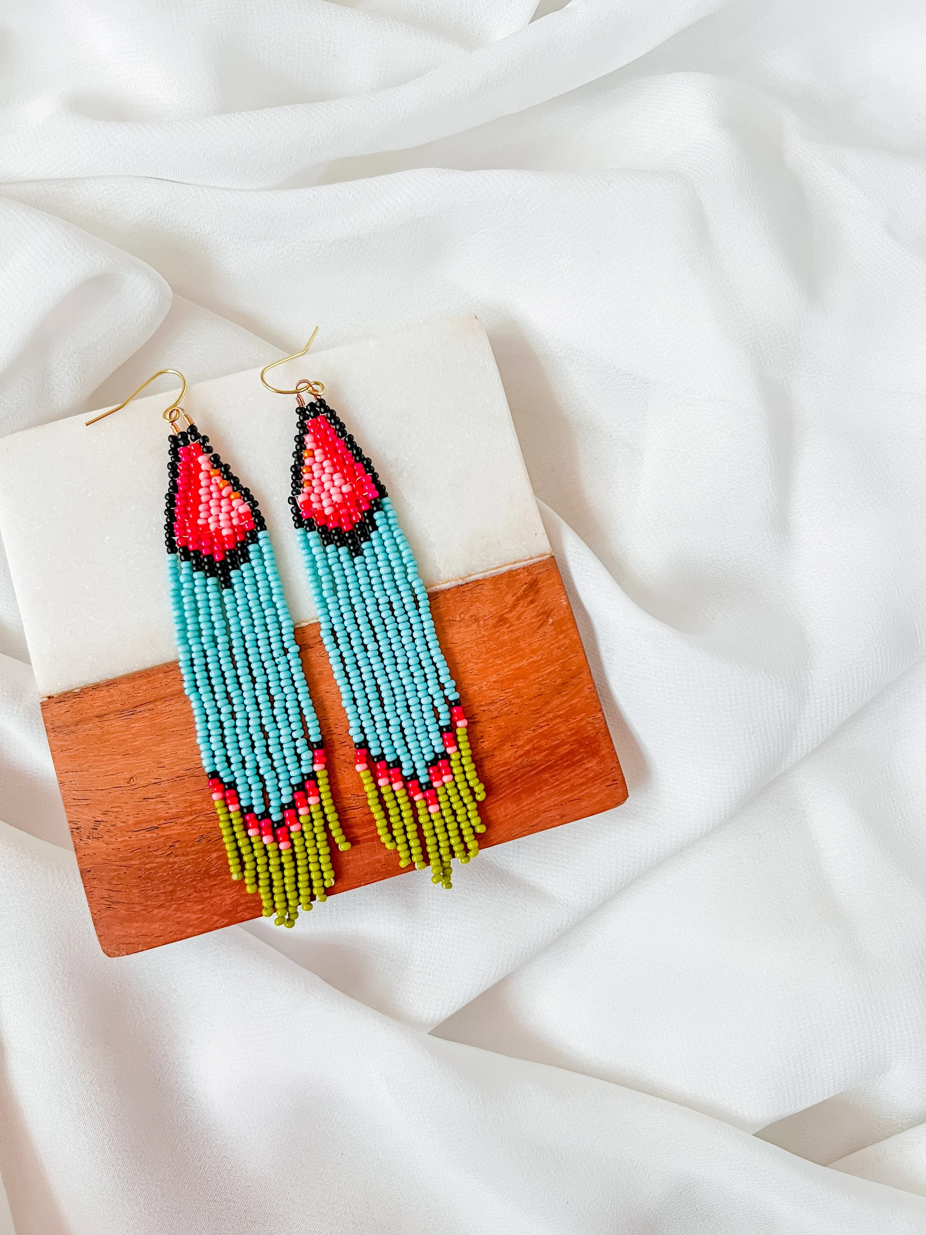 Marcia | Beaded Earrings