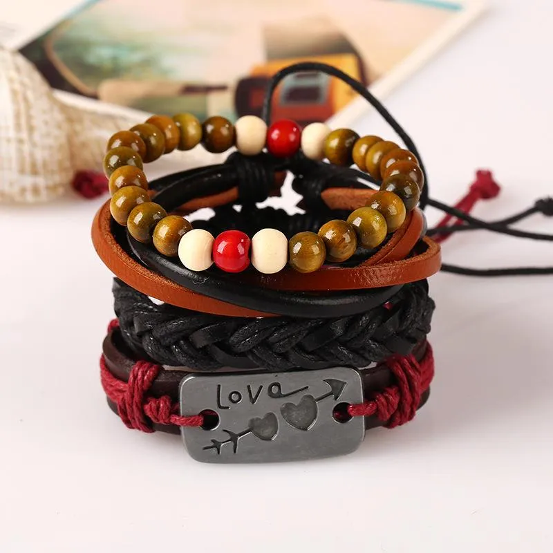 Natural Stone Bohemian Love Bracelet