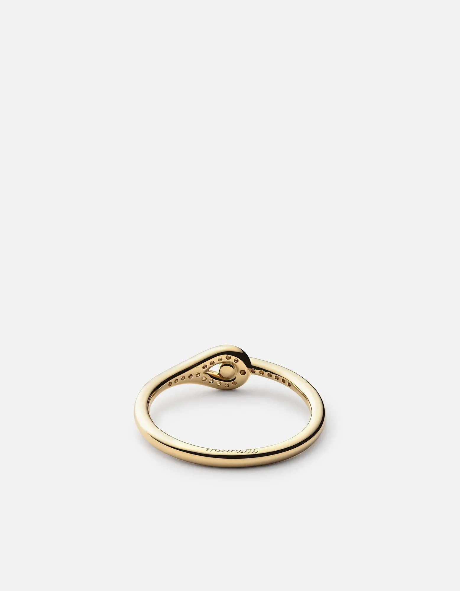 Neo Ring, Gold Vermeil/Sapphire