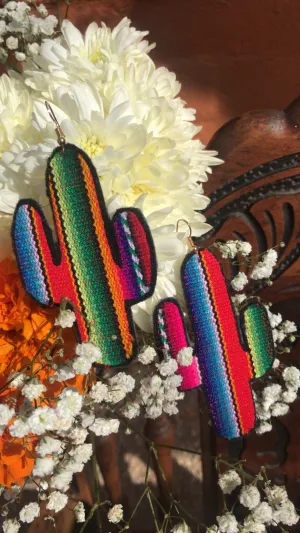 Nopal Zarape Earrings