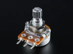 Panel Mount 10K potentiometer (Breadboard Friendly) - 10K Linear