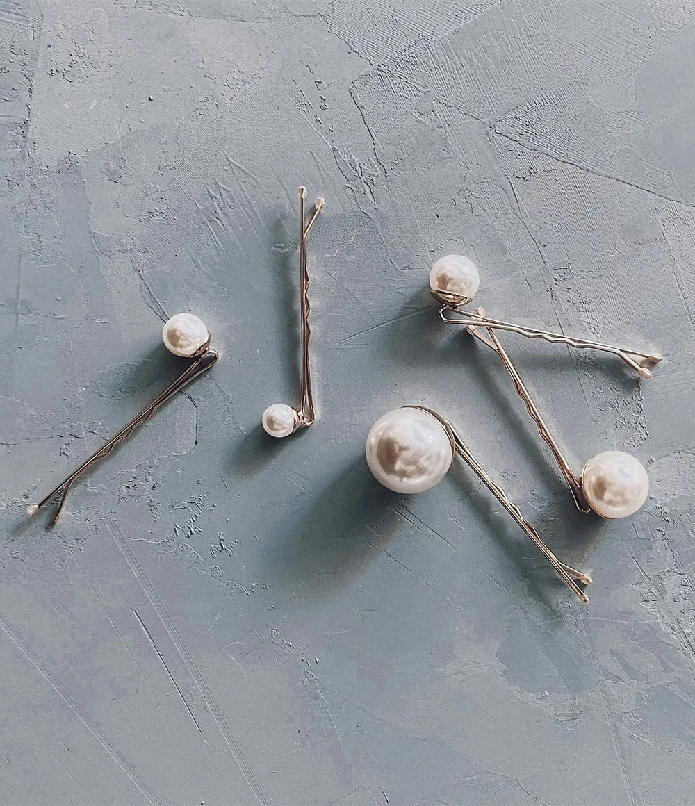 Pearl Party Bobby Pins