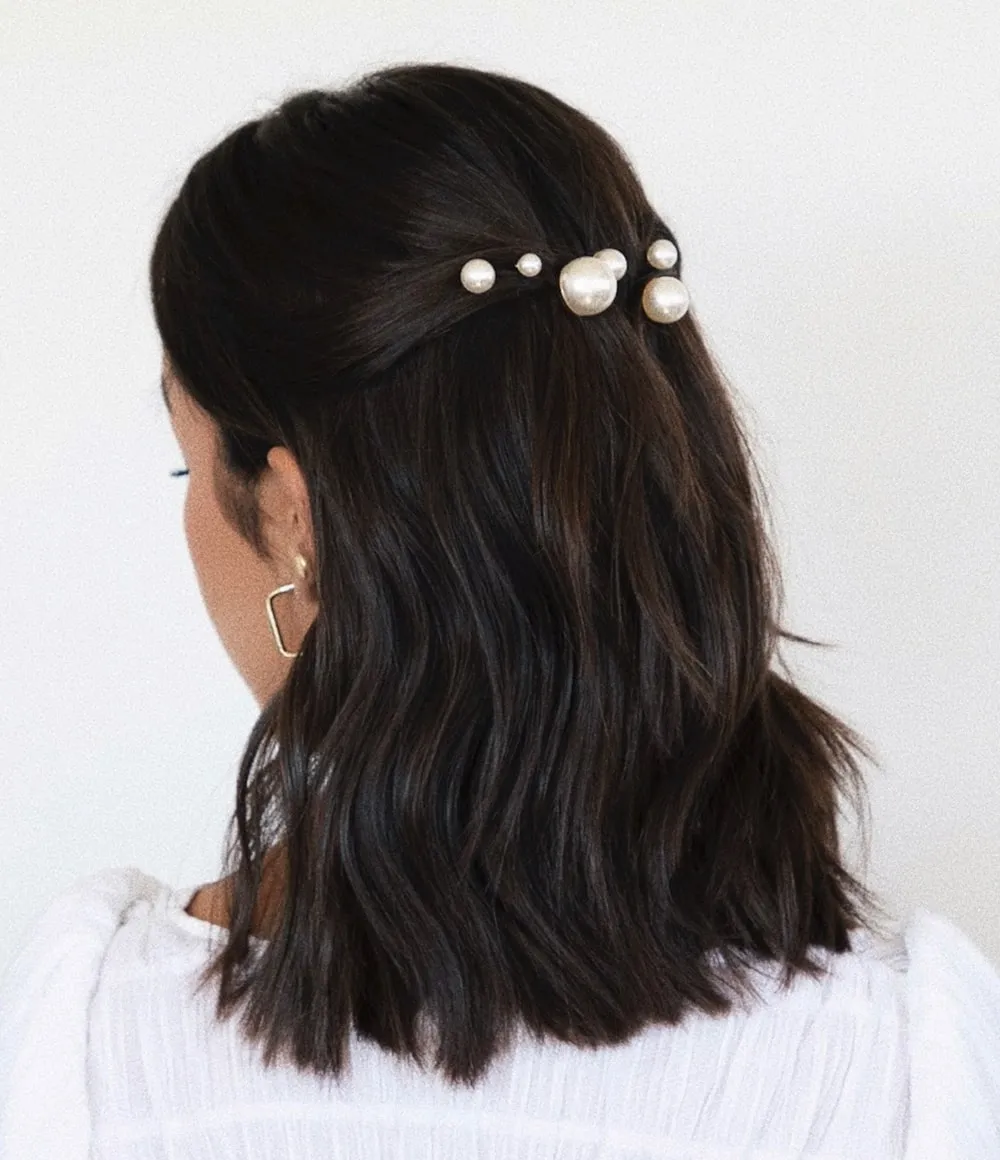 Pearl Party Bobby Pins