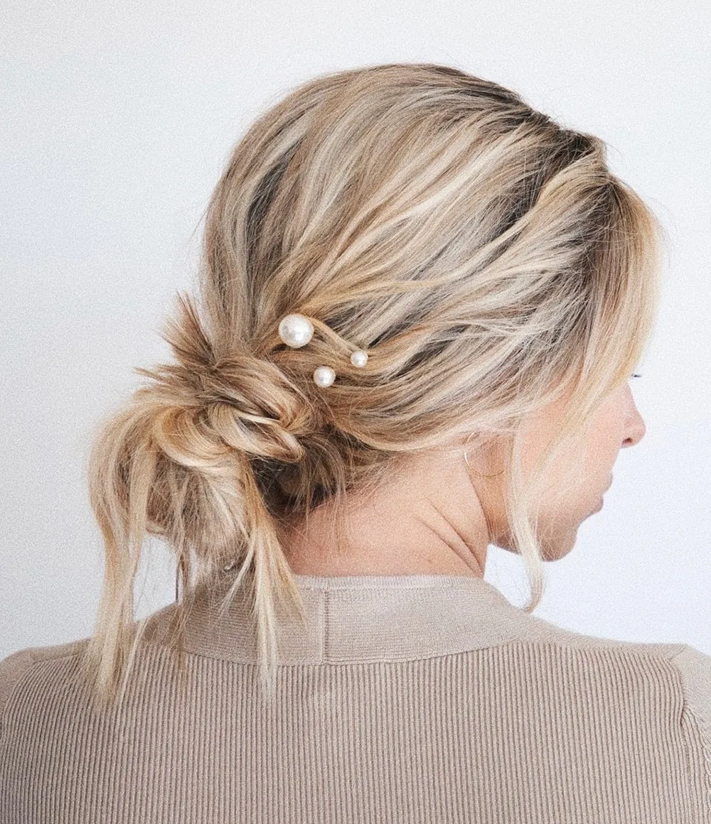 Pearl Party Bobby Pins