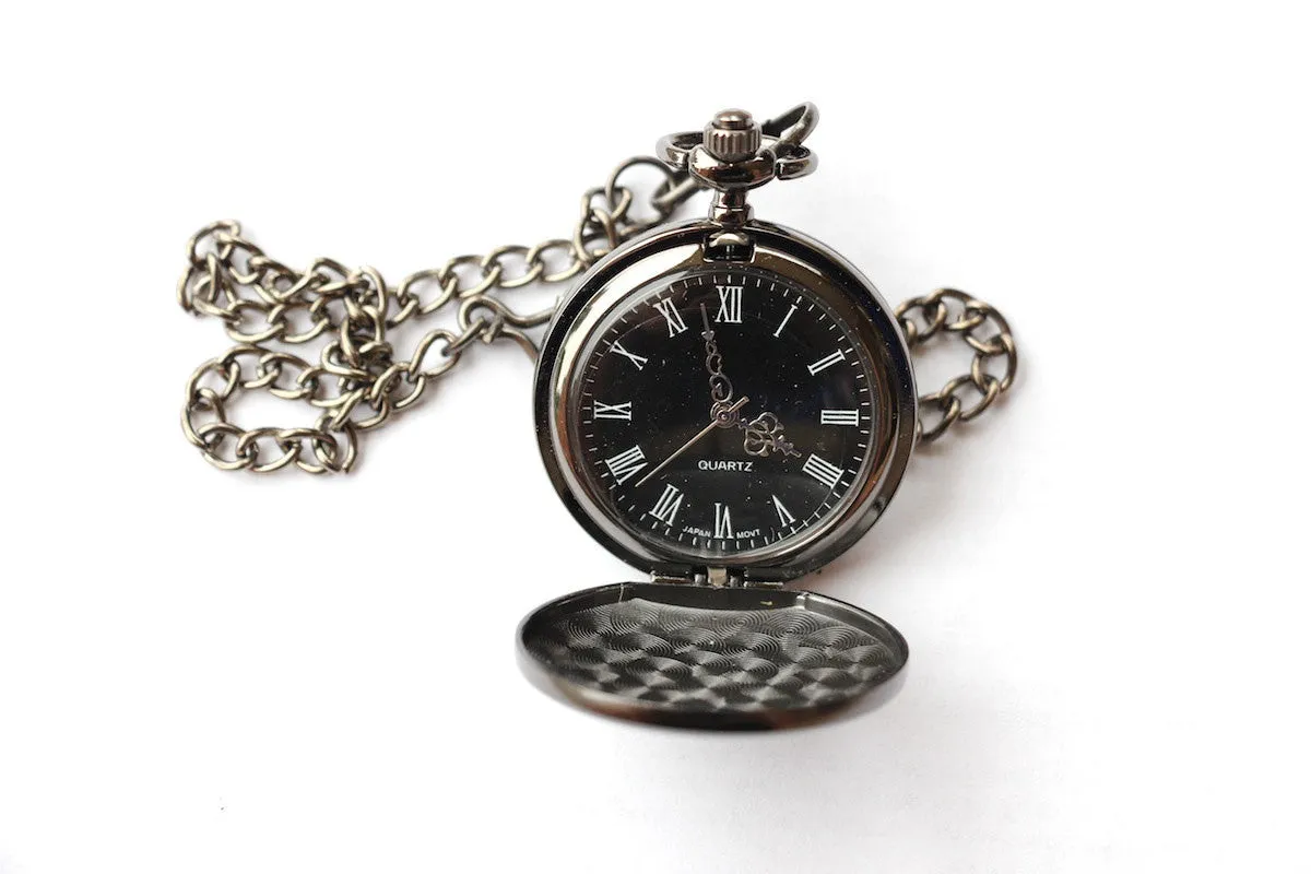 Pocket Watch - Gunmetal