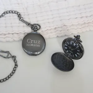 Pocket Watch - Gunmetal