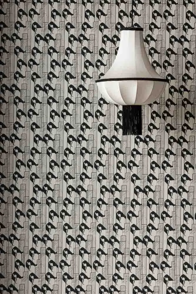 Rockett St George Margot In Manhattan Parchment Wallpaper