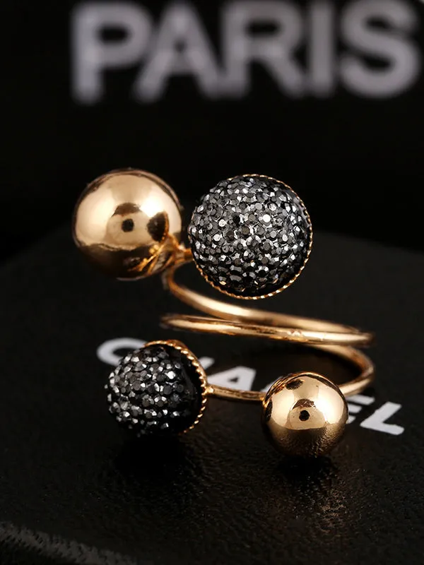 Stylish Selection Adjustable Geometric Rings Accessories