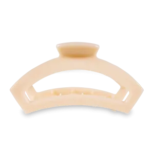 Teleties - Open Almond Beige Large Clip