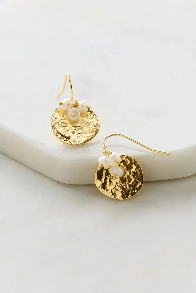 ZAFINO - Eloise Earring - Pearl / Gold